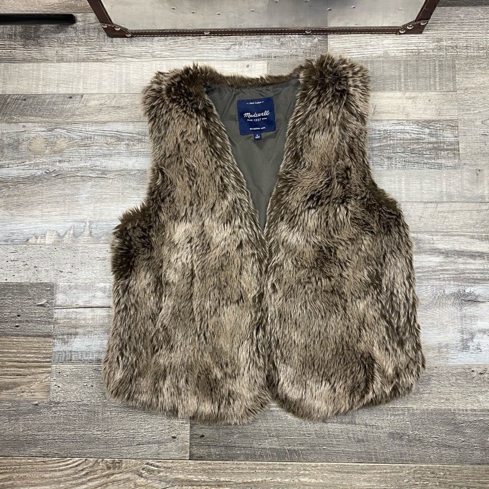 Madewellfauxfur Vestsizes